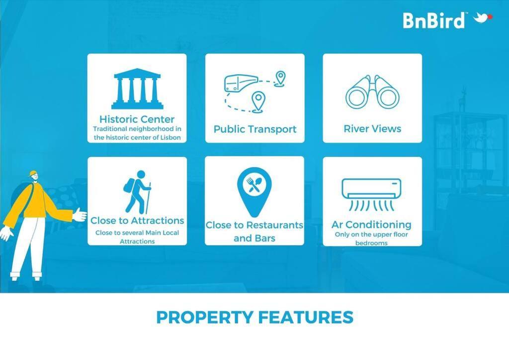 ליסבון Bica'S River View Duplex מראה חיצוני תמונה